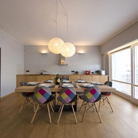 Super Modern Minimal Flat Nr Metro & Arch. Museum Atenas Exterior foto